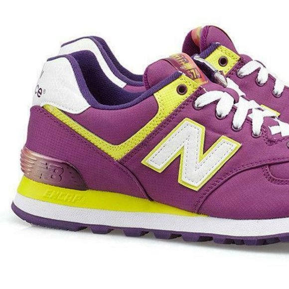 new balance womens purple trainers